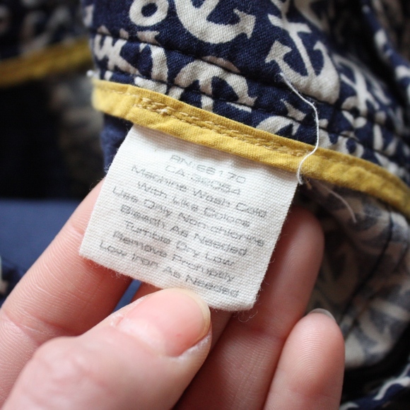 Anthropologie Hei Hei Nautical Anchor Shorts - Picture 4 of 6